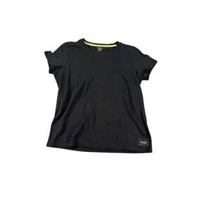 Calvin Klein Performance Women's XL Black Athletic T-Shirt Quick Dry Activewear